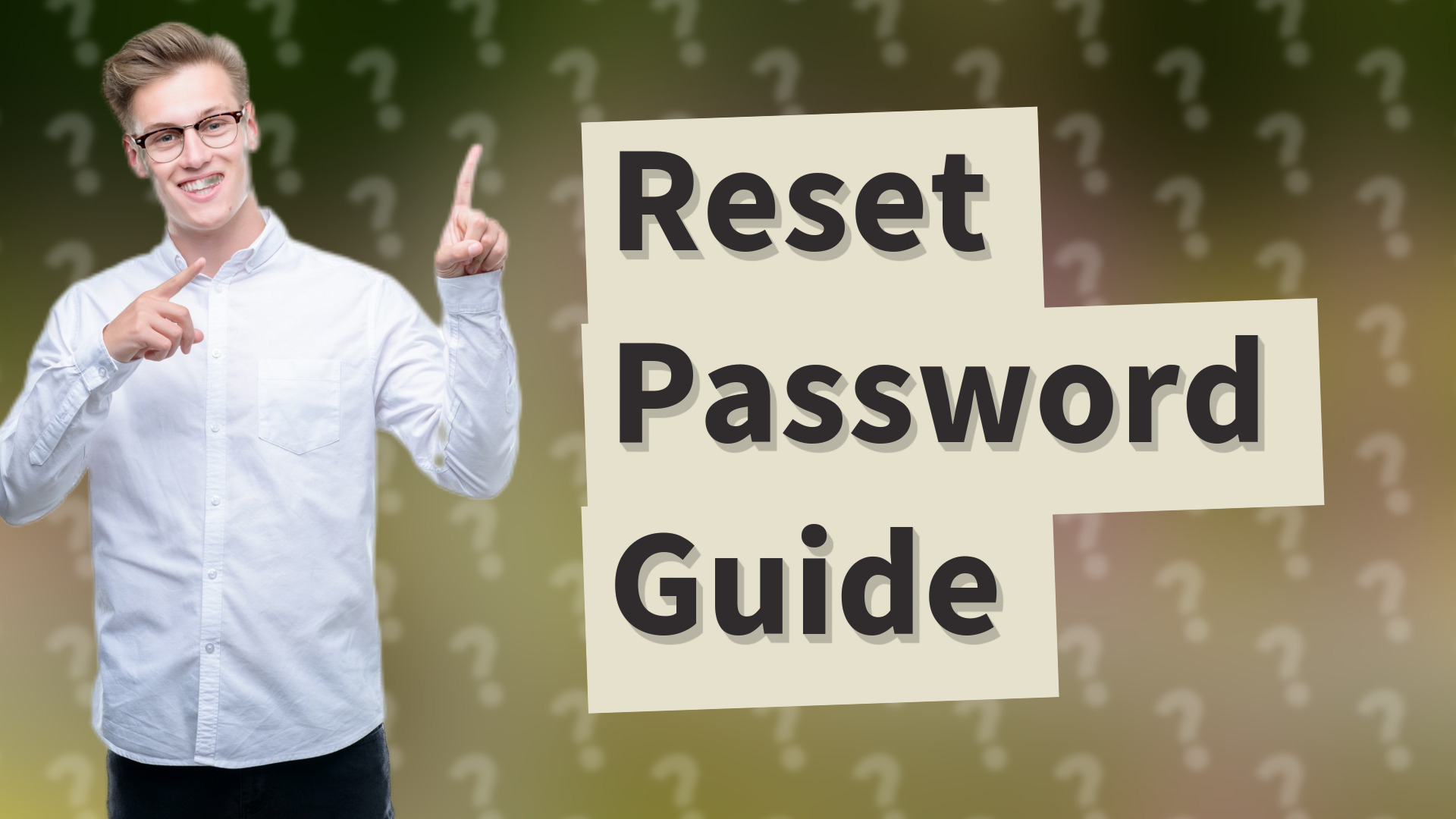 Reset Password Guide