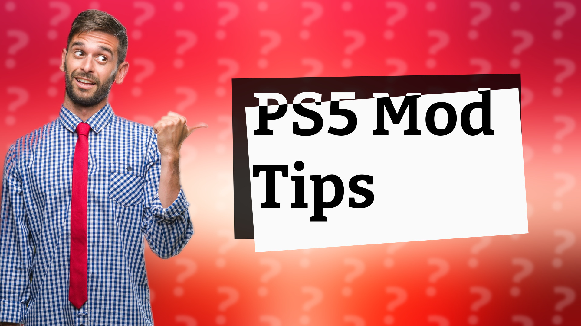 PS5 Mod Tips