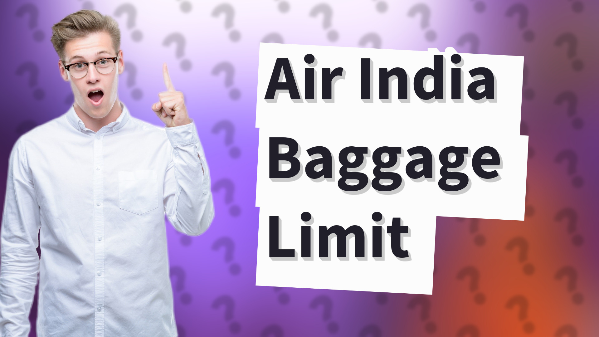 Air India Baggage Limit