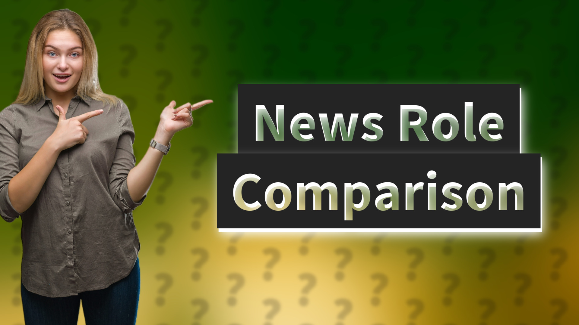 News Role Comparison