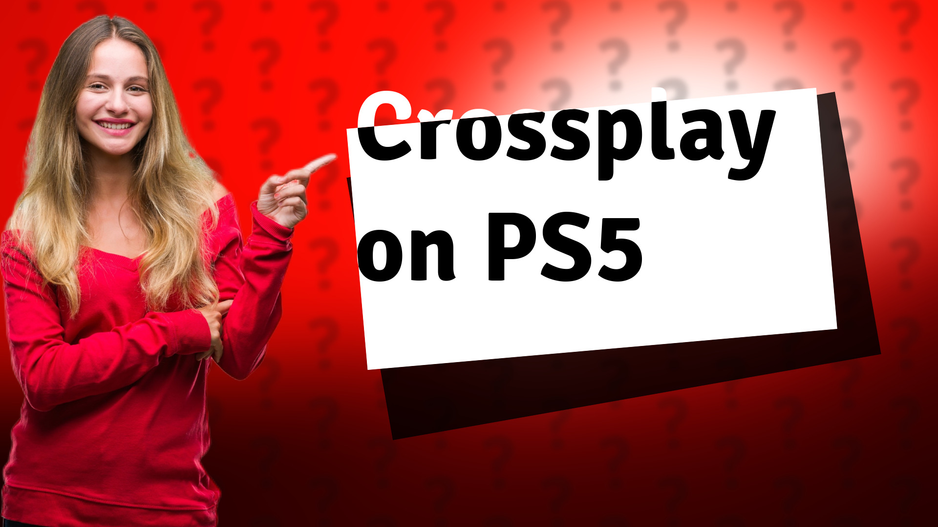 Crossplay on PS5