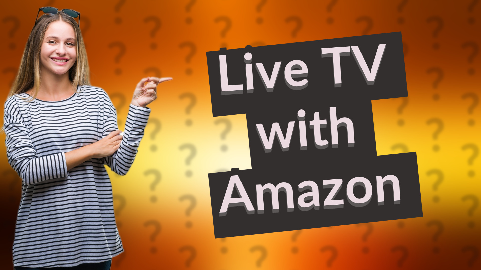 Live TV with Amazon