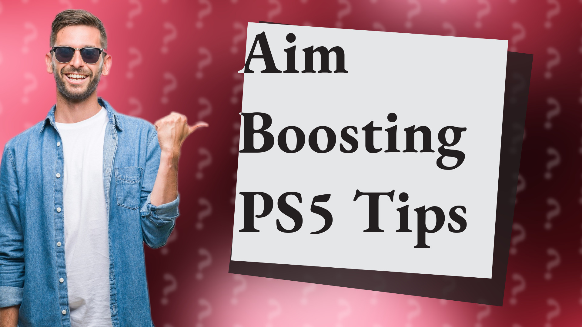Aim Boosting PS5 Tips
