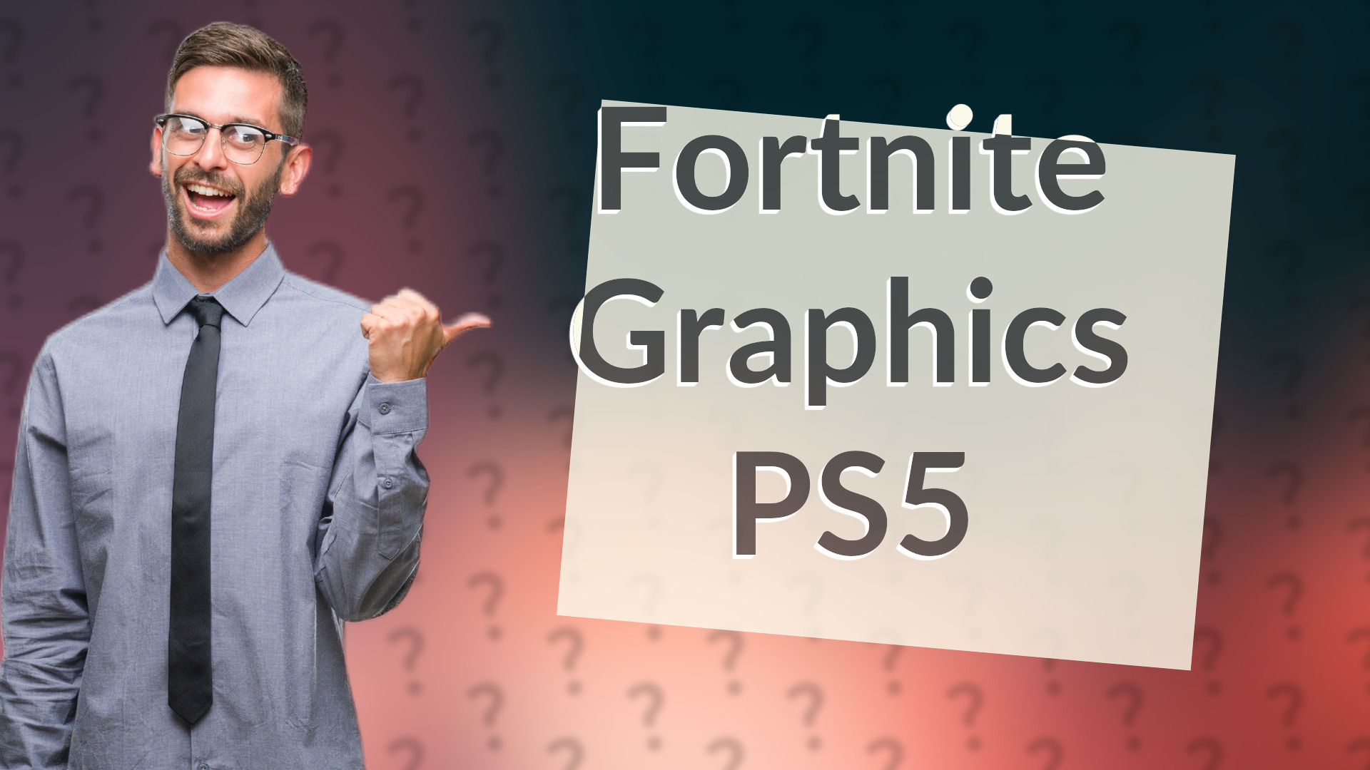 Fortnite Graphics PS5