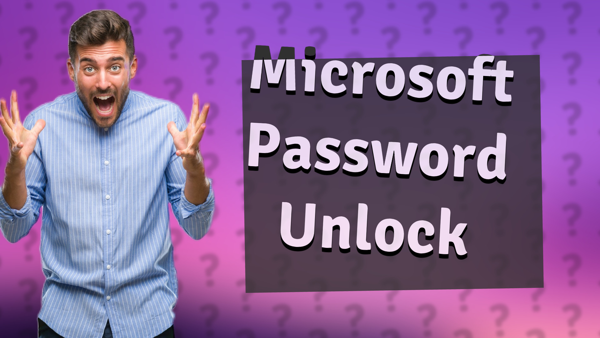 Microsoft Password Unlock