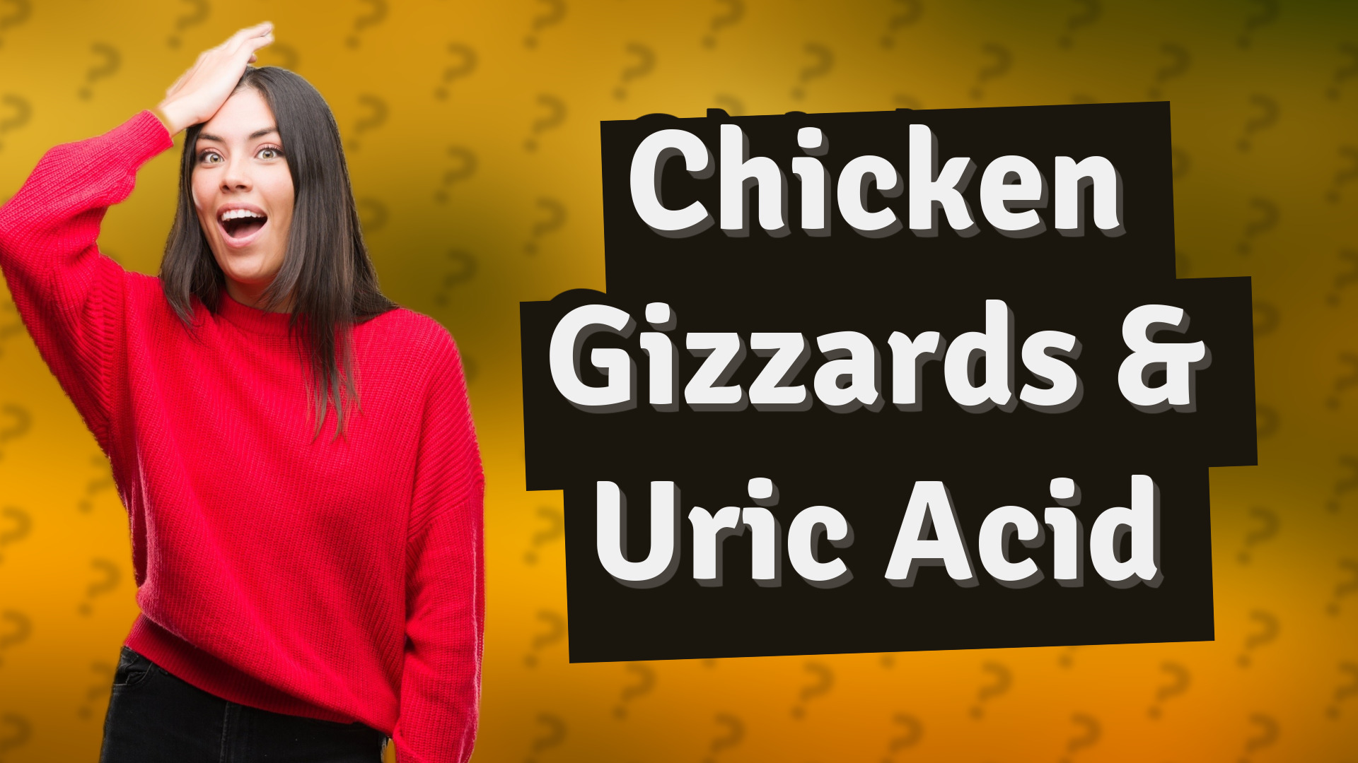 Chicken Gizzards & Uric Acid