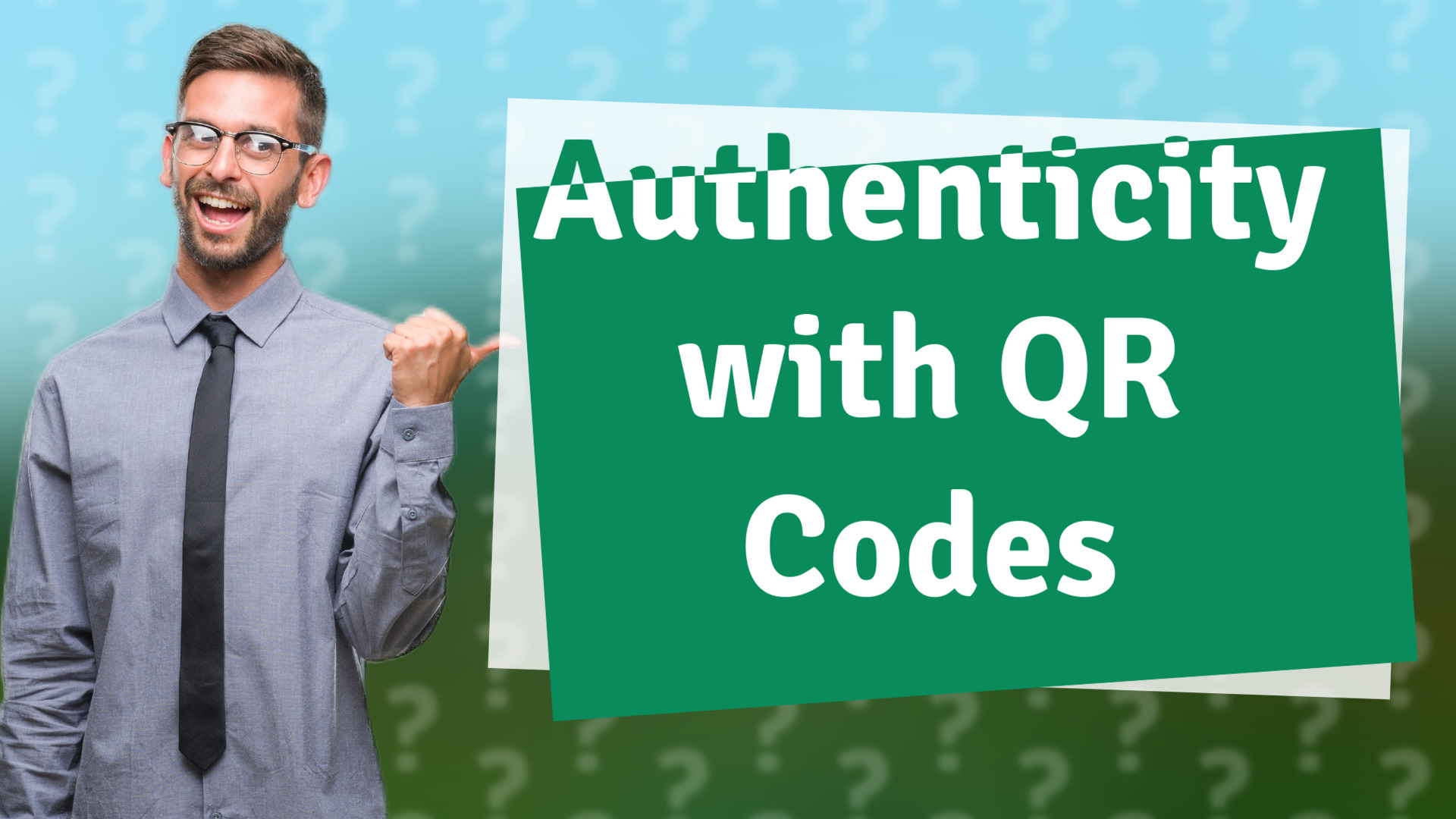 Authenticity with QR Codes
