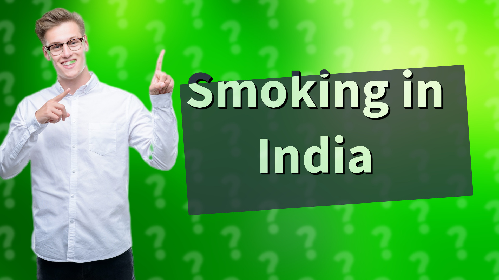 Smoking in India