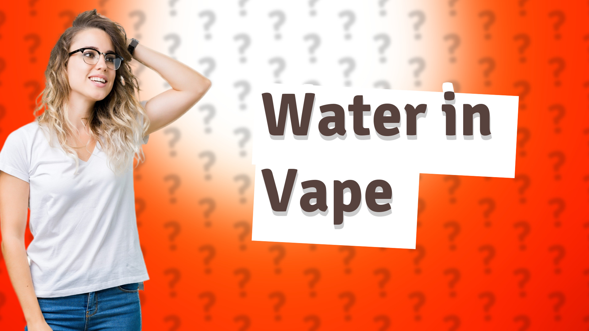 Water in Vape