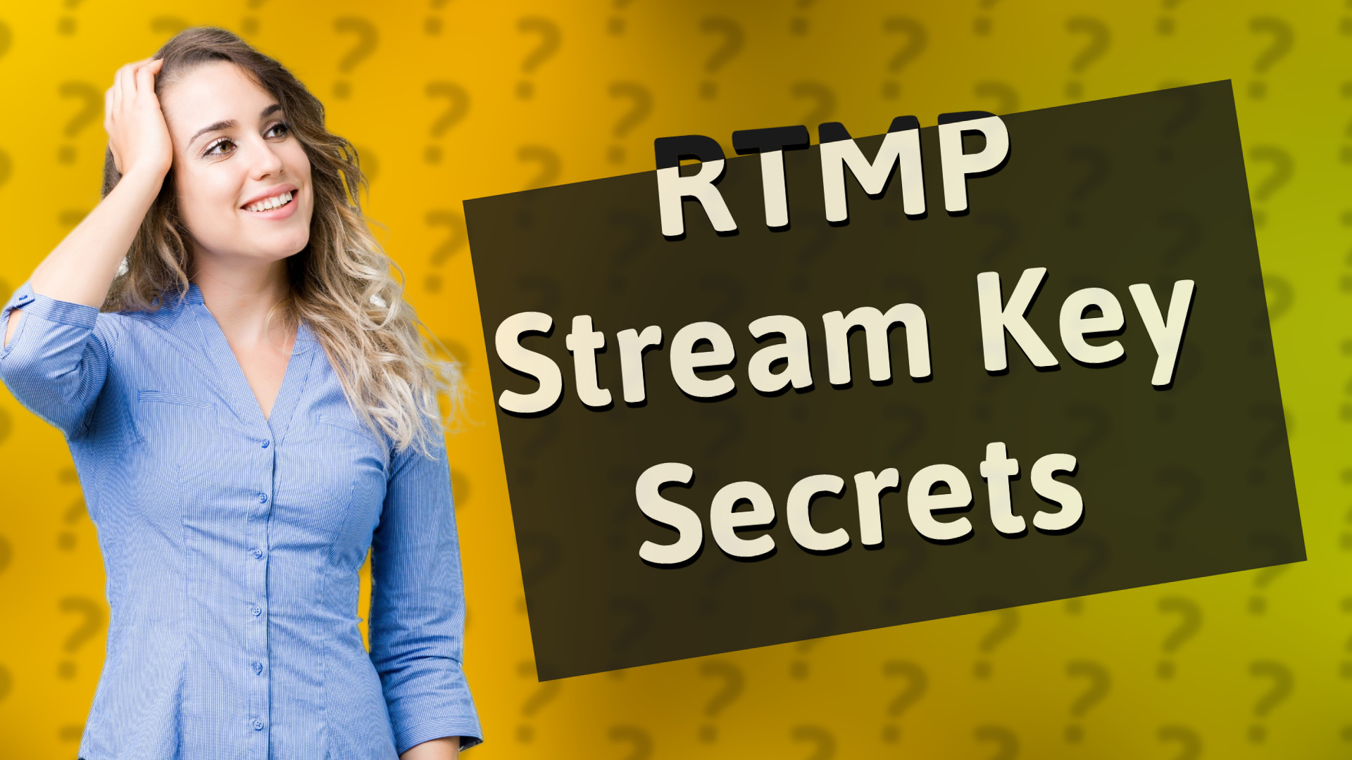 RTMP Stream Key Secrets