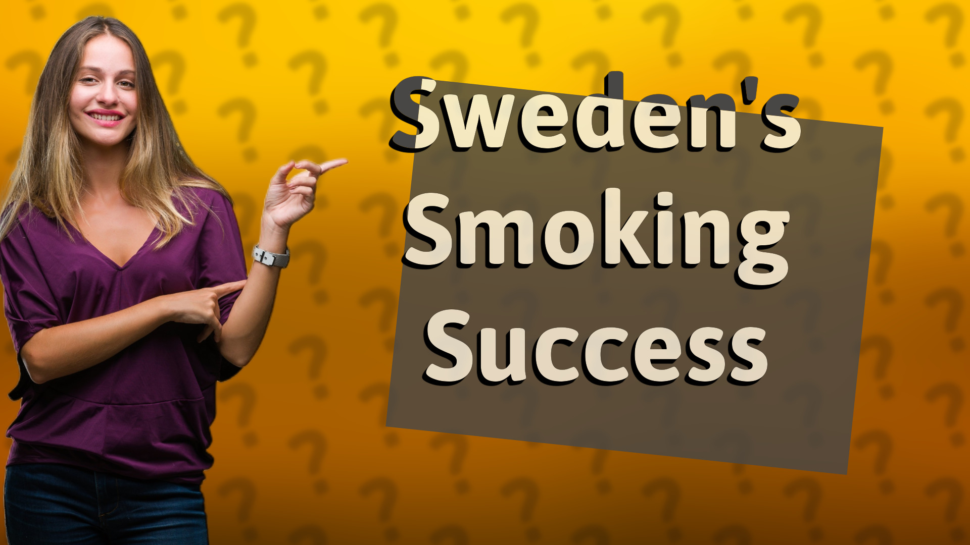 Sweden's Smoking Success