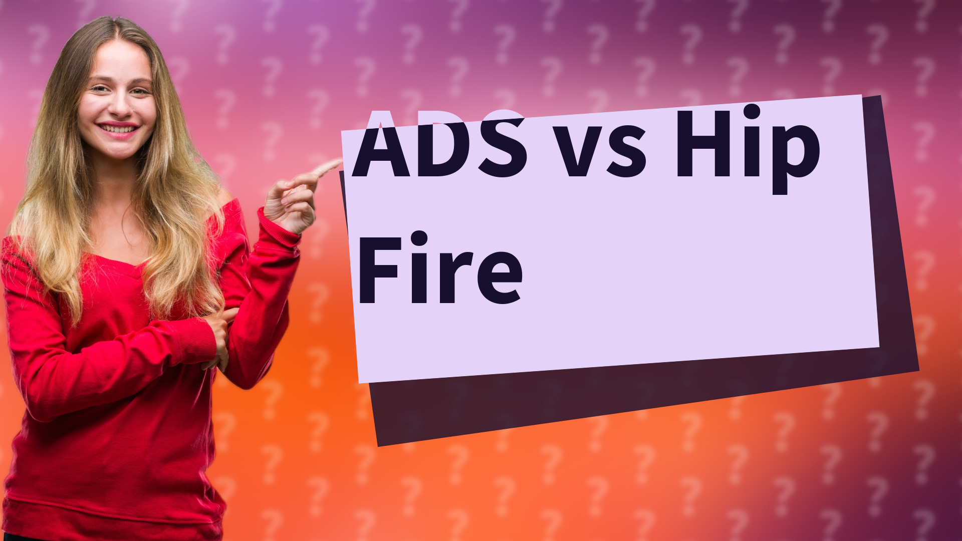 ADS vs Hip Fire
