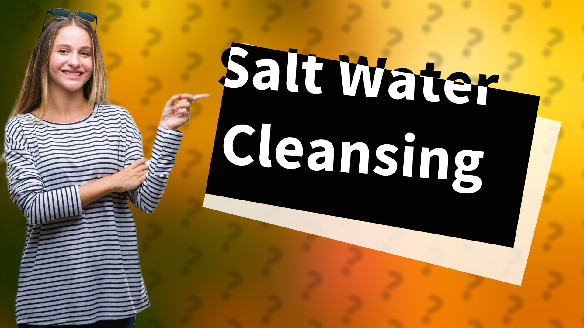 Salt Water Cleansing