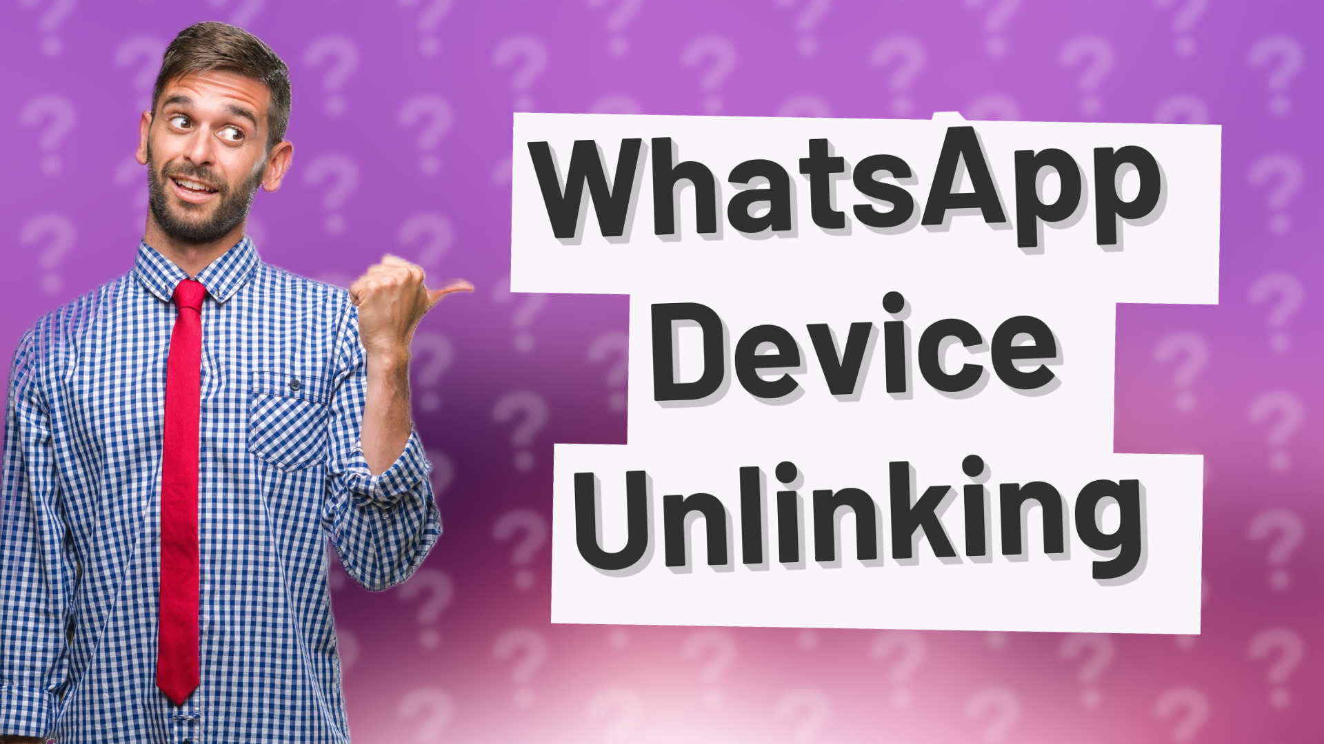 WhatsApp Device Unlinking