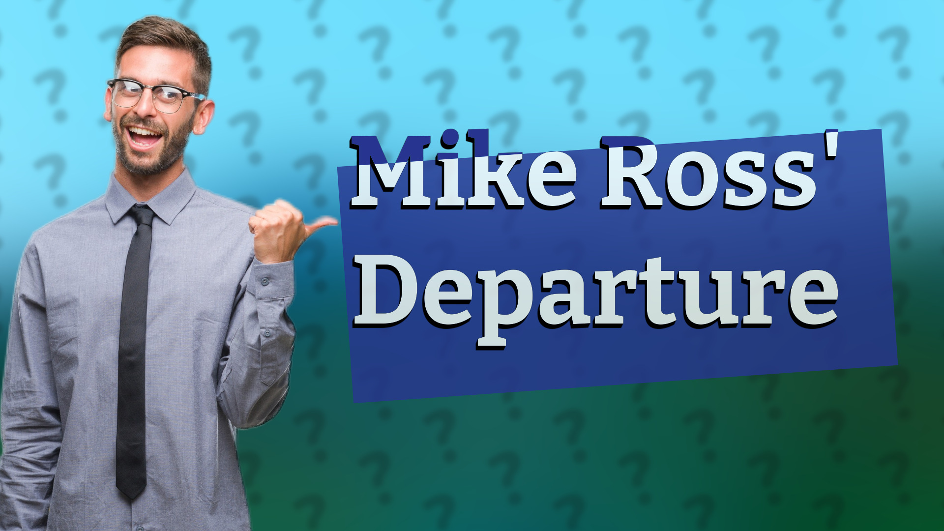 Mike Ross' Departure