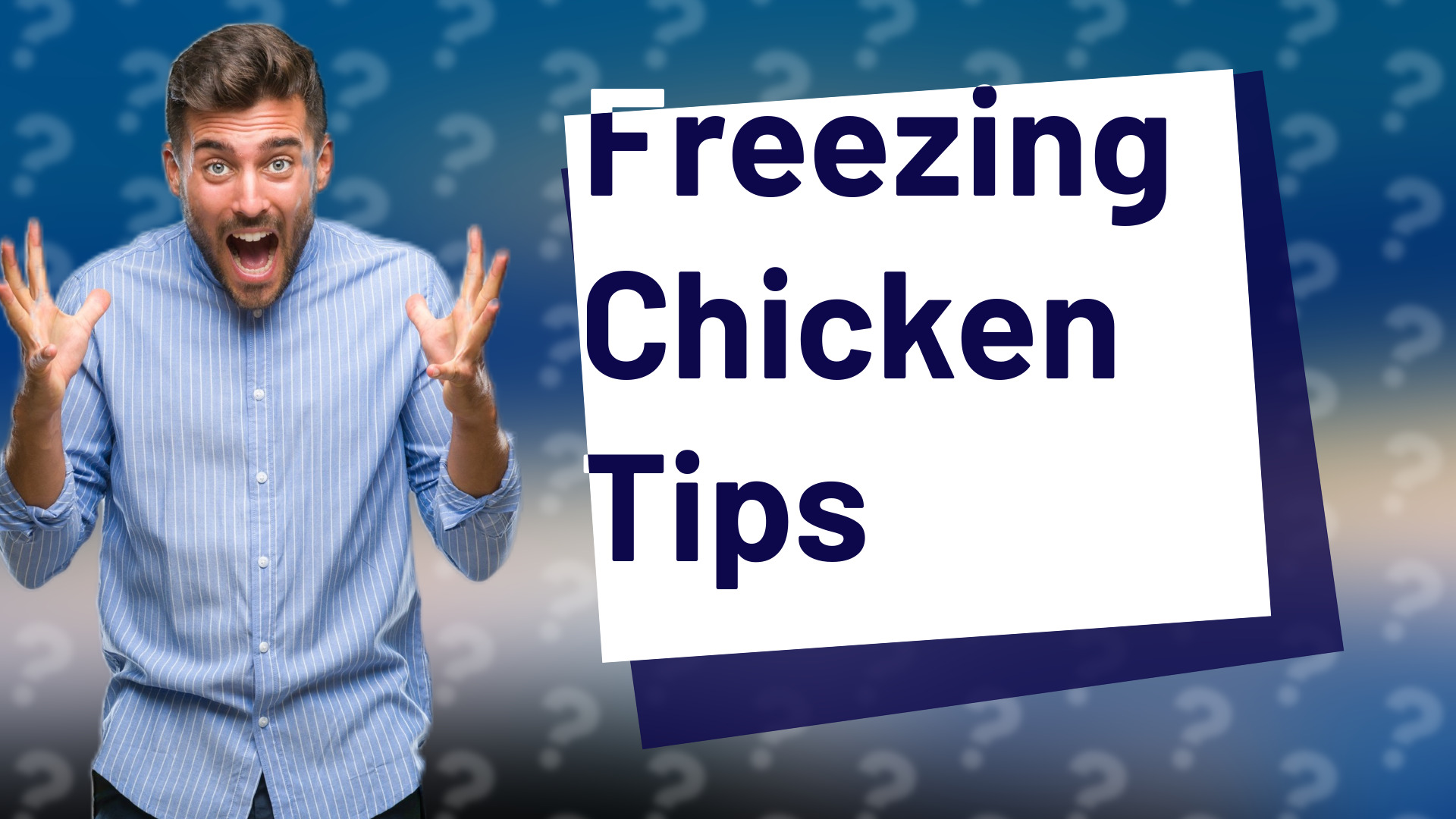 Freezing Chicken Tips
