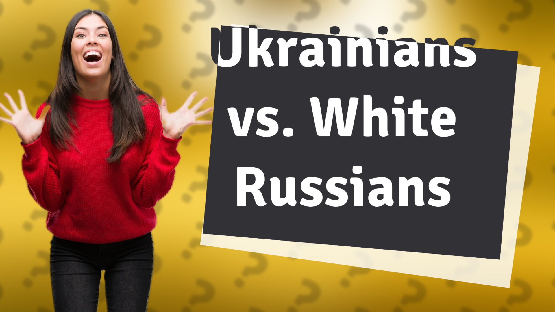 Ukrainians vs. White Russians
