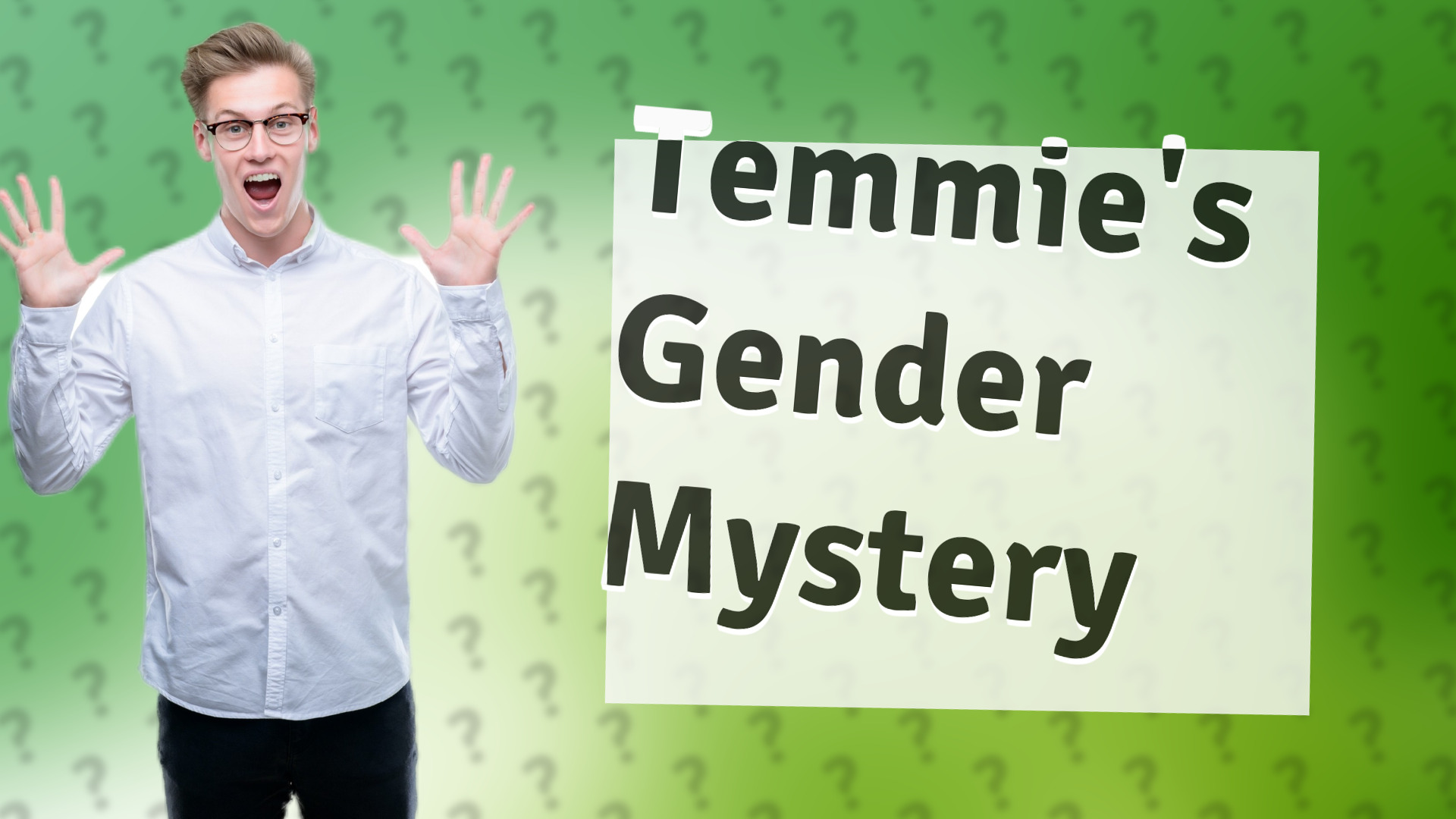Temmie's Gender Mystery