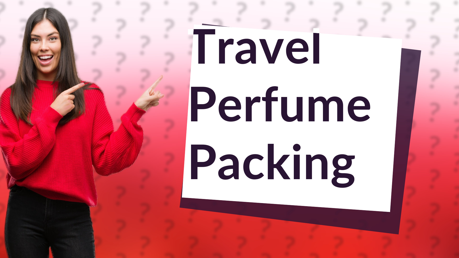 Travel Perfume Packing