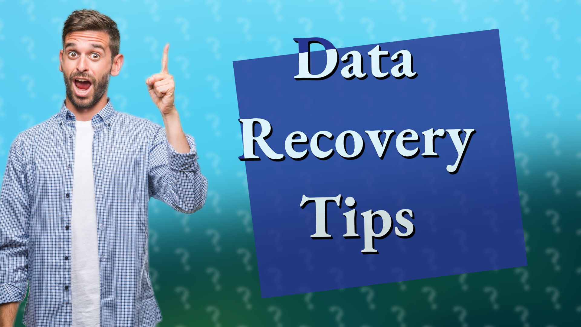 Data Recovery Tips