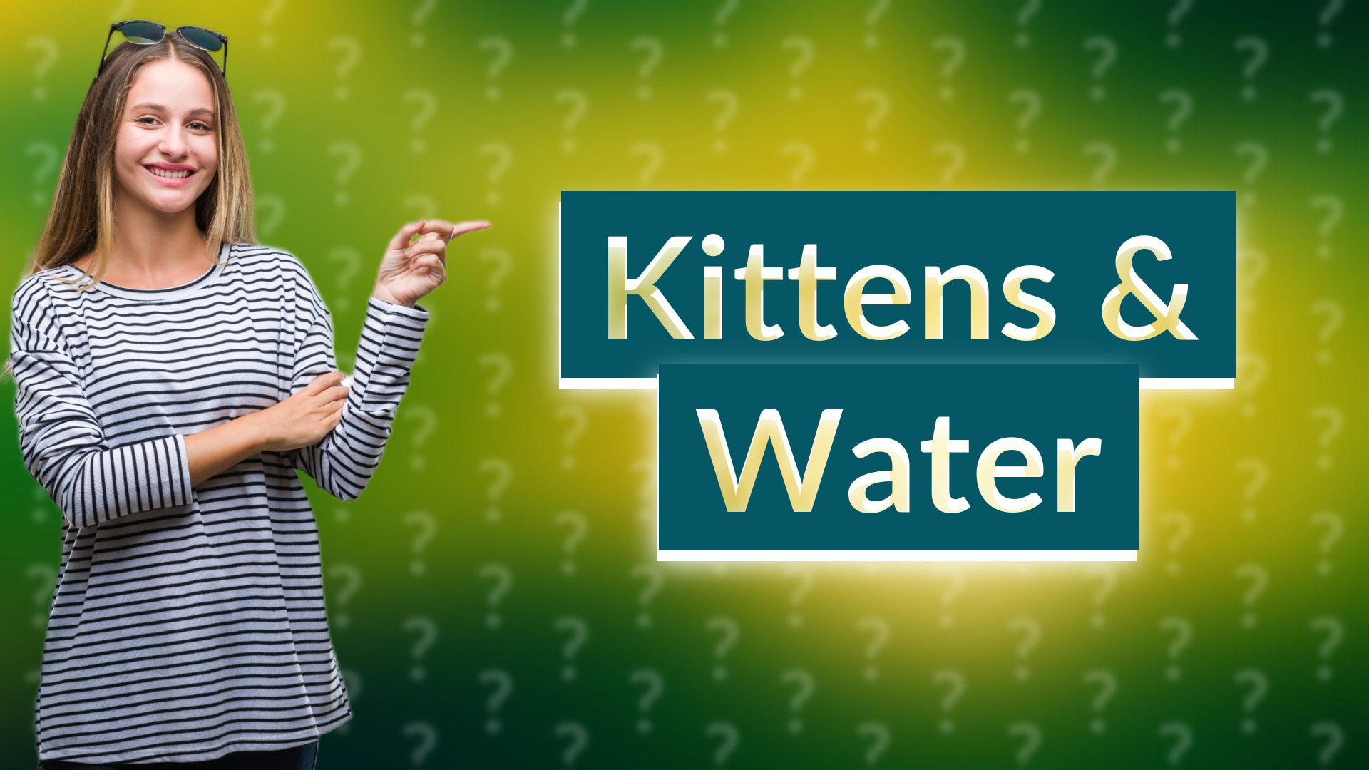 Kittens & Water