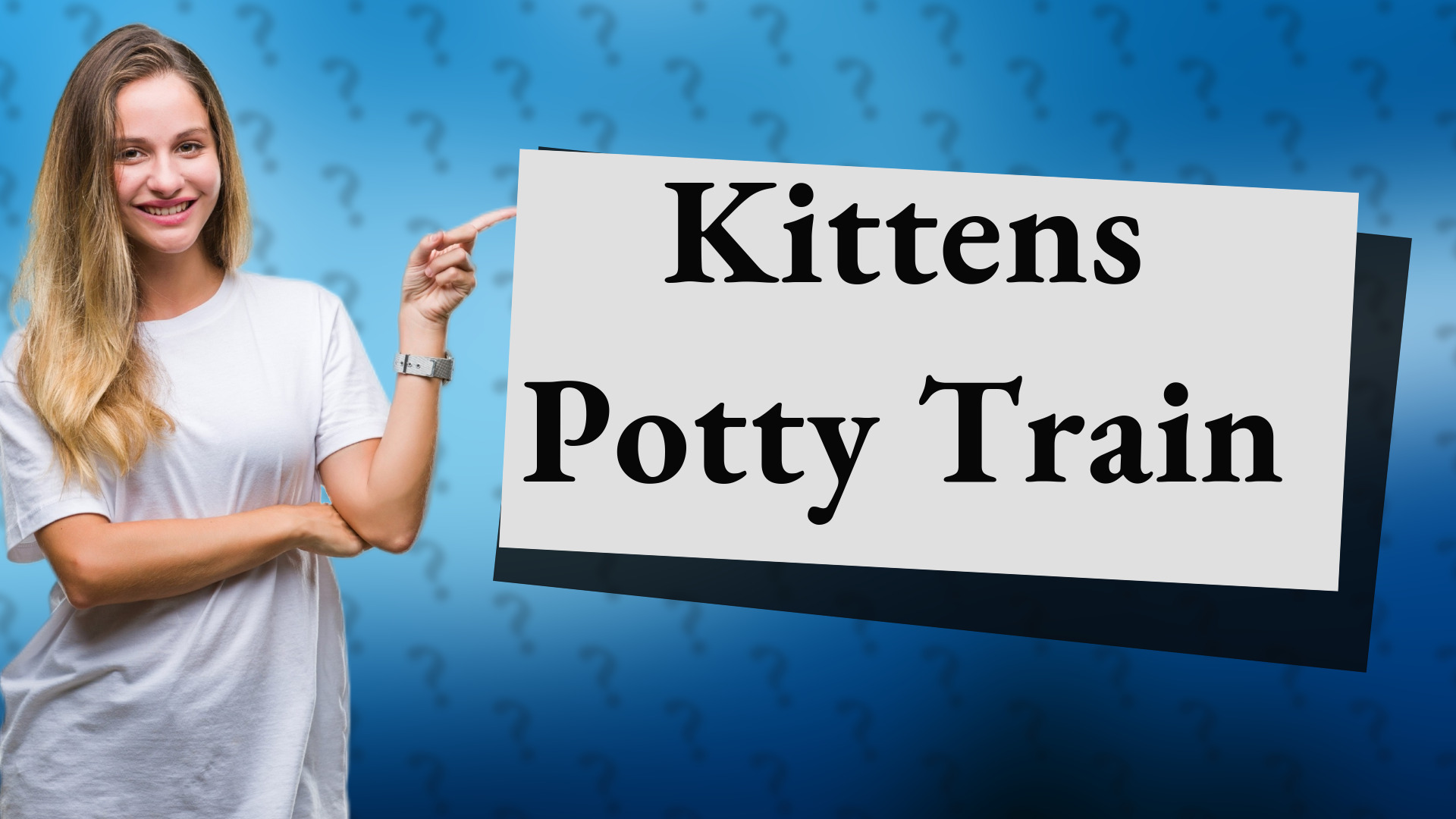 Kittens Potty Train