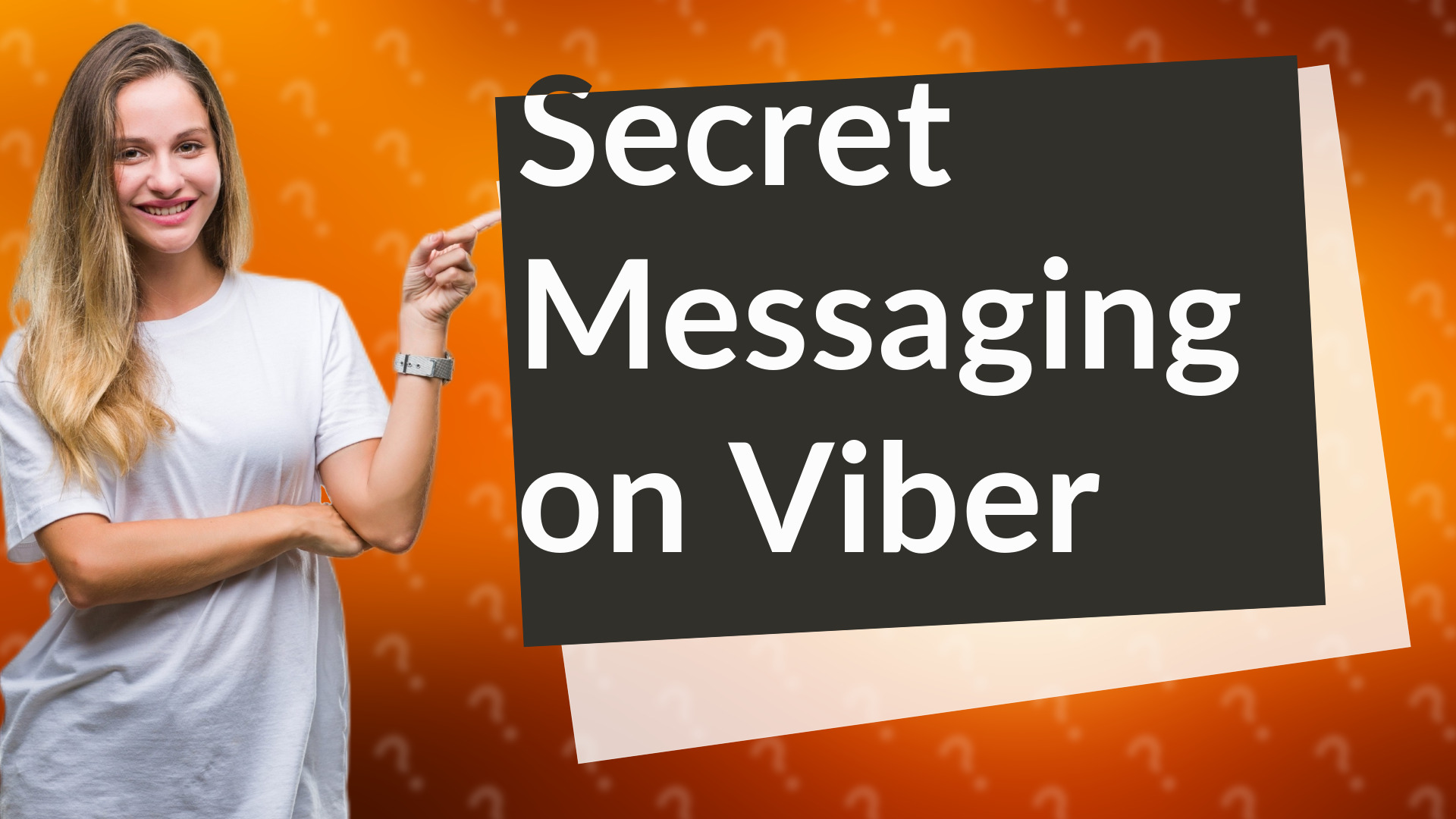 Secret Messaging on Viber