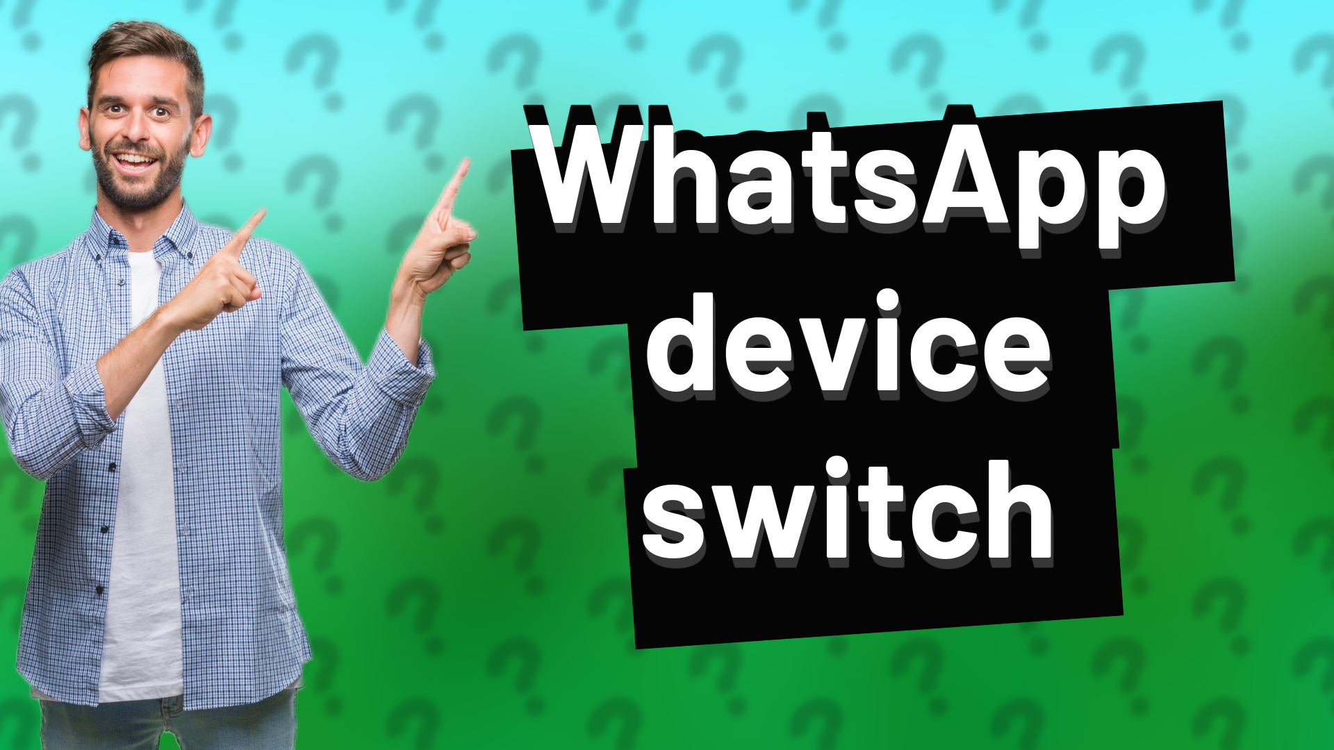 WhatsApp device switch
