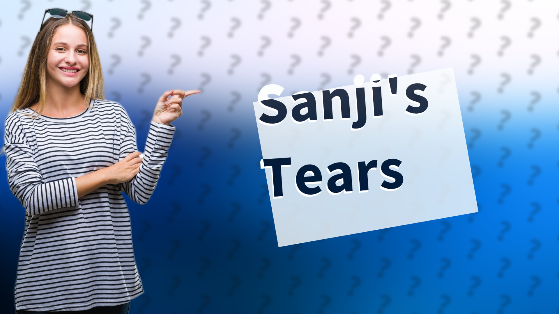 Sanji's Tears