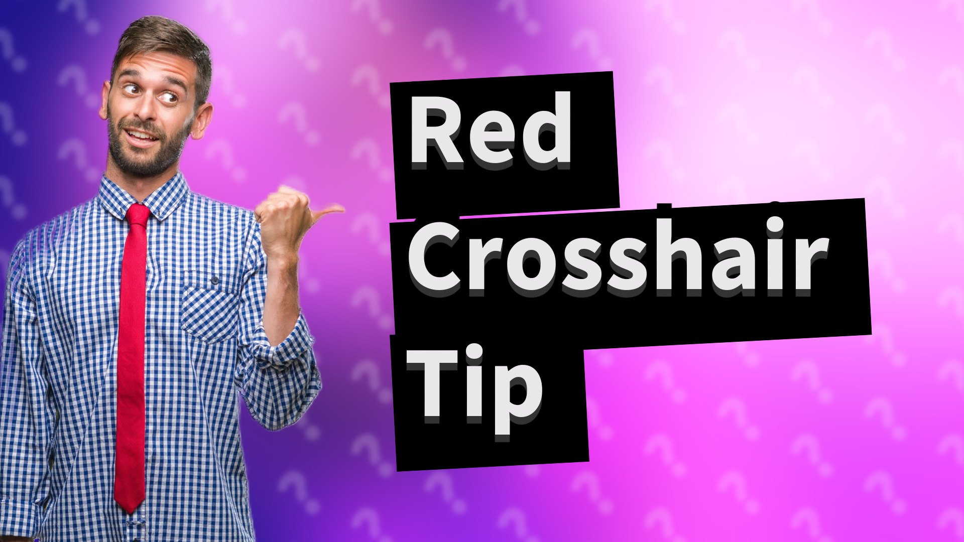 Red Crosshair Tip