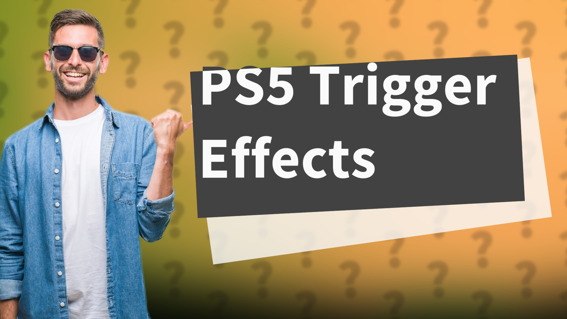 PS5 Trigger Effects