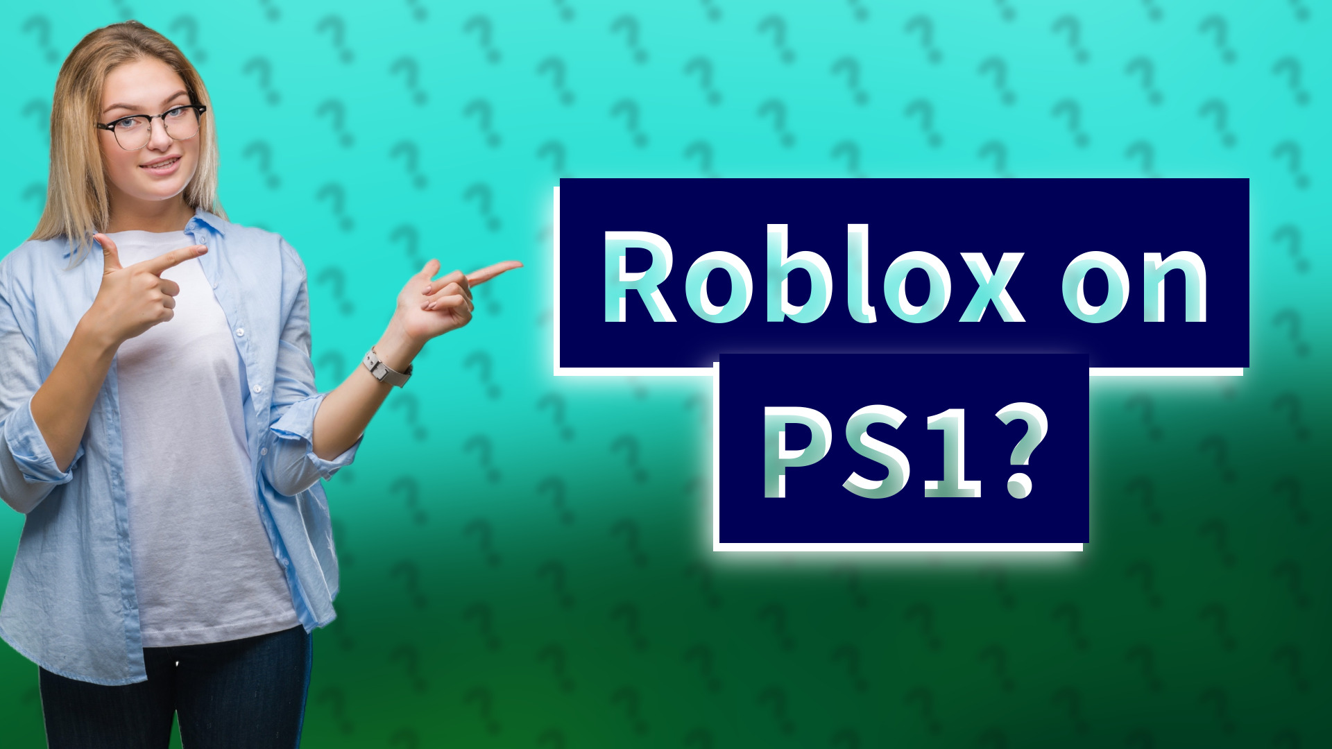 Roblox on PS1?