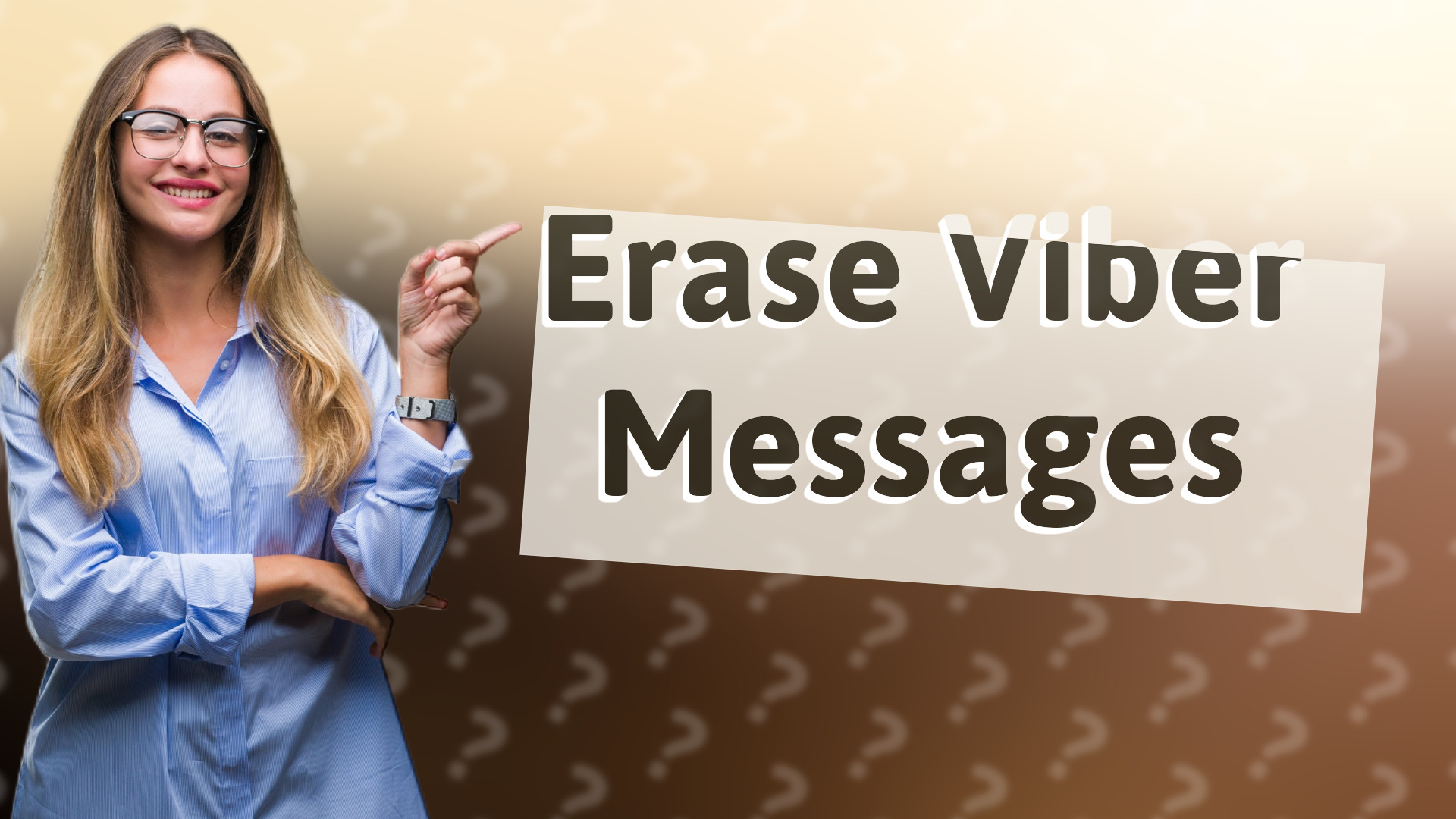 Erase Viber Messages