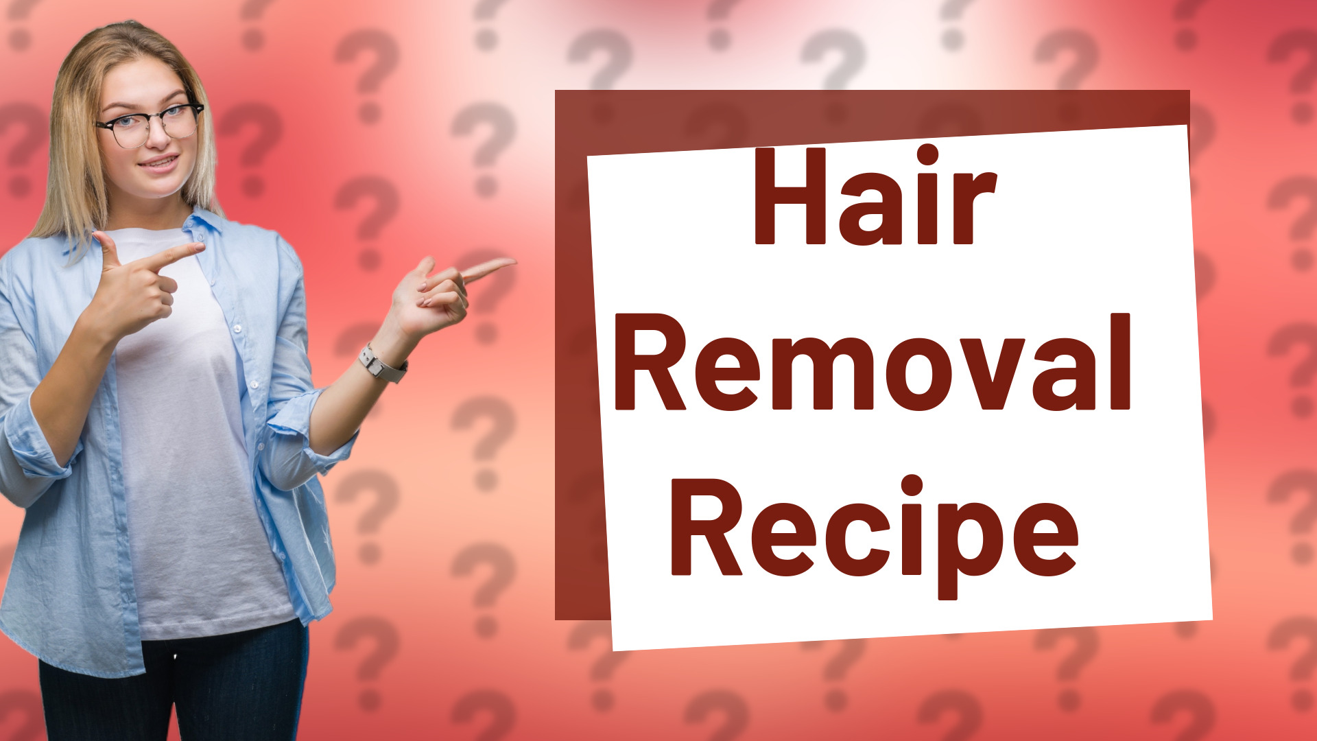 Hair Removal Recipe