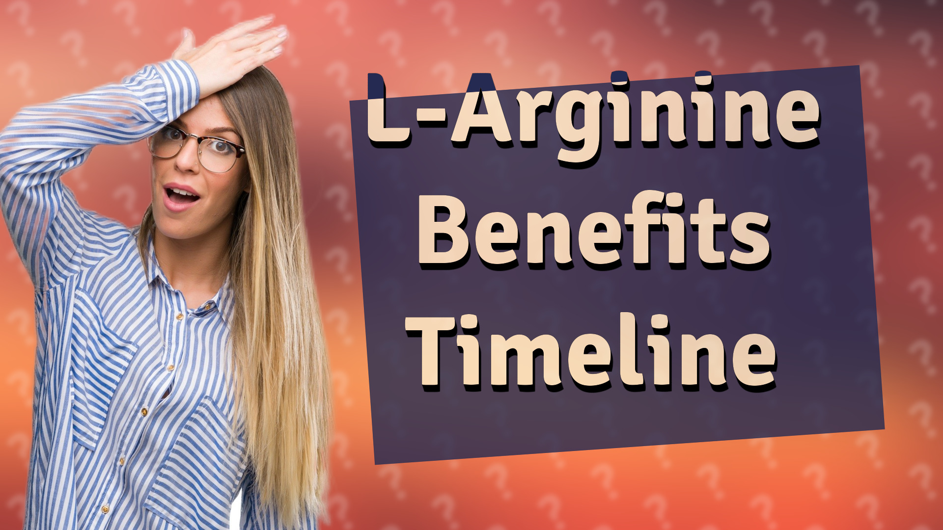 L-Arginine Benefits Timeline