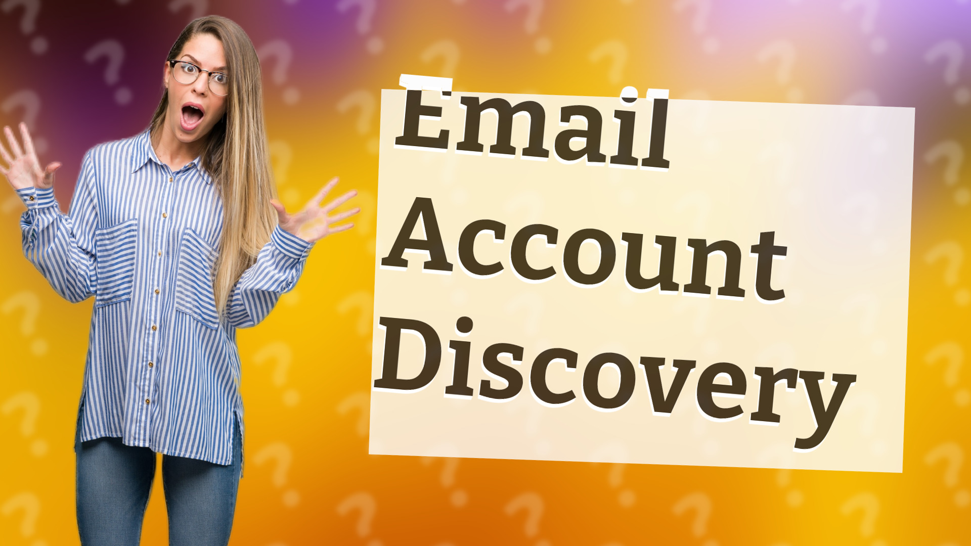 Email Account Discovery