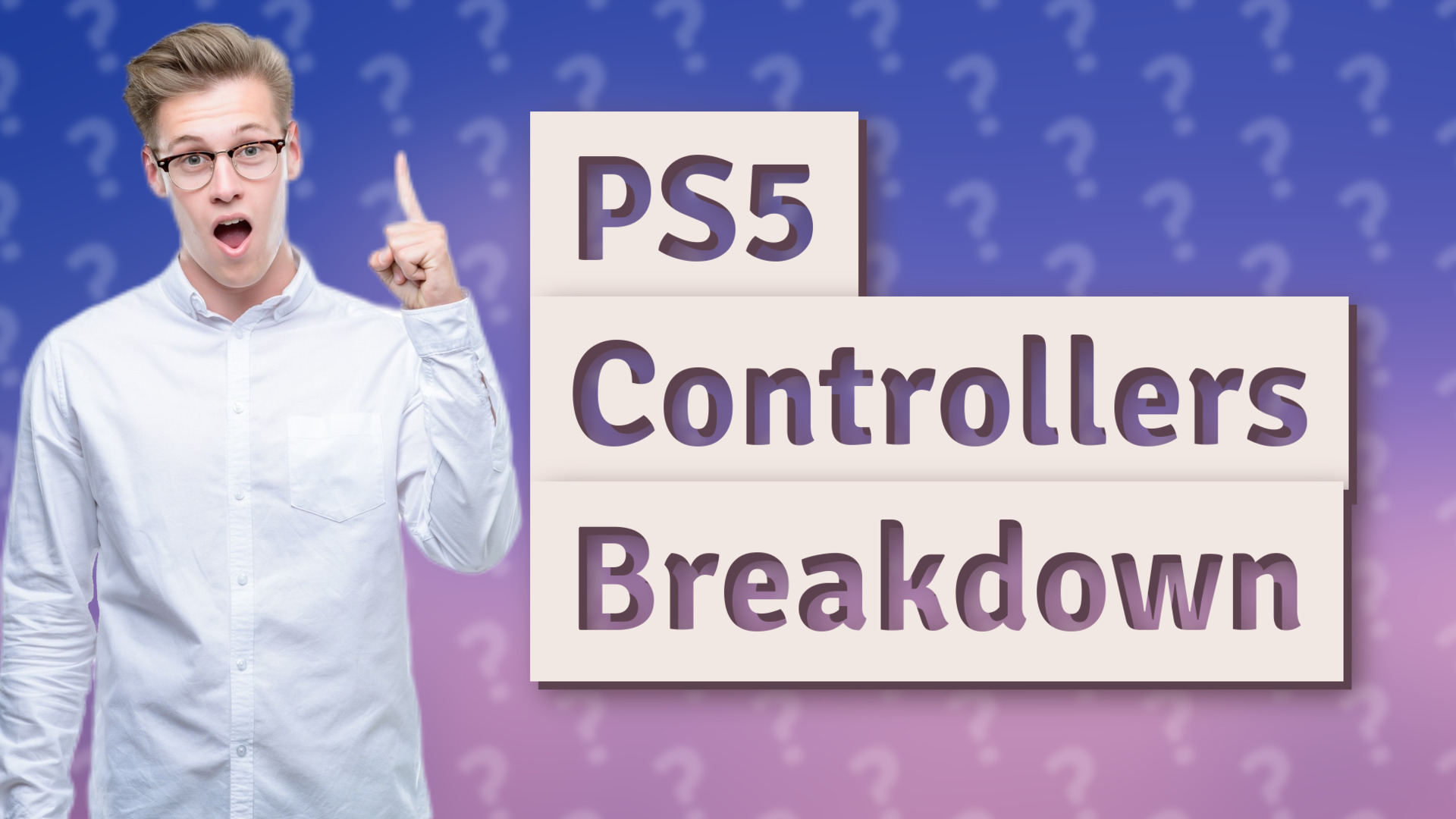 PS5 Controllers Breakdown