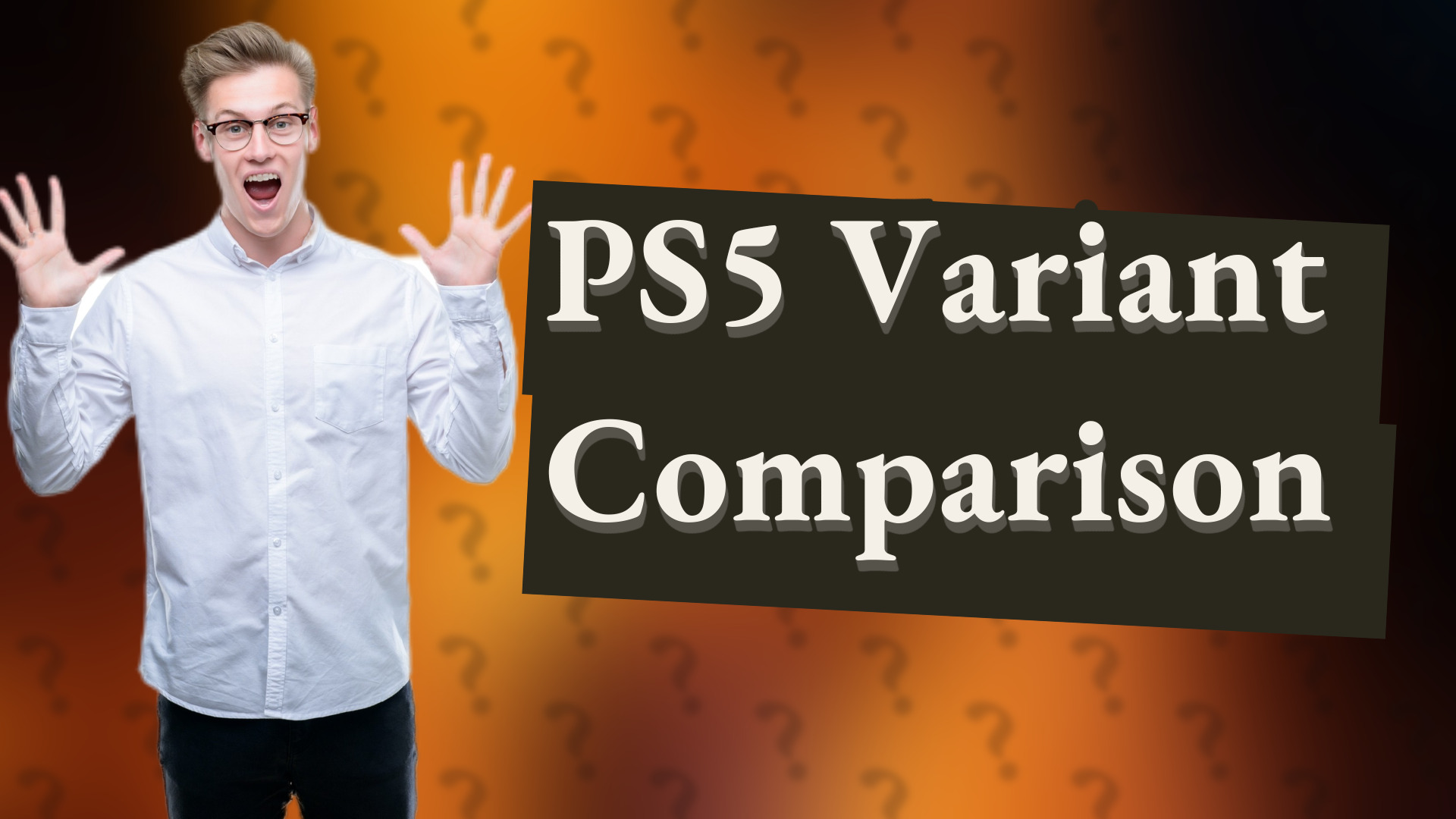 PS5 Variant Comparison