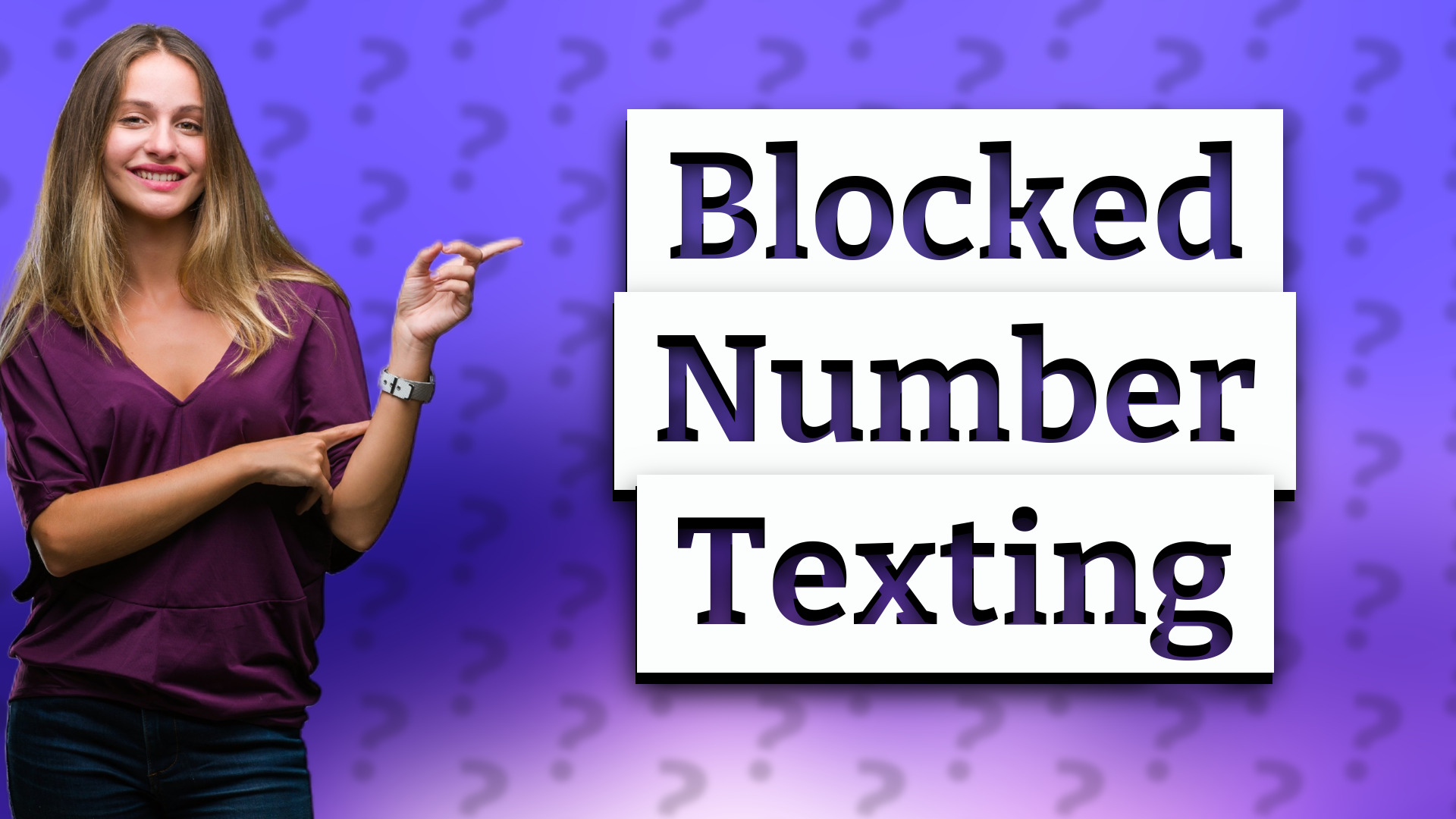 Blocked Number Texting