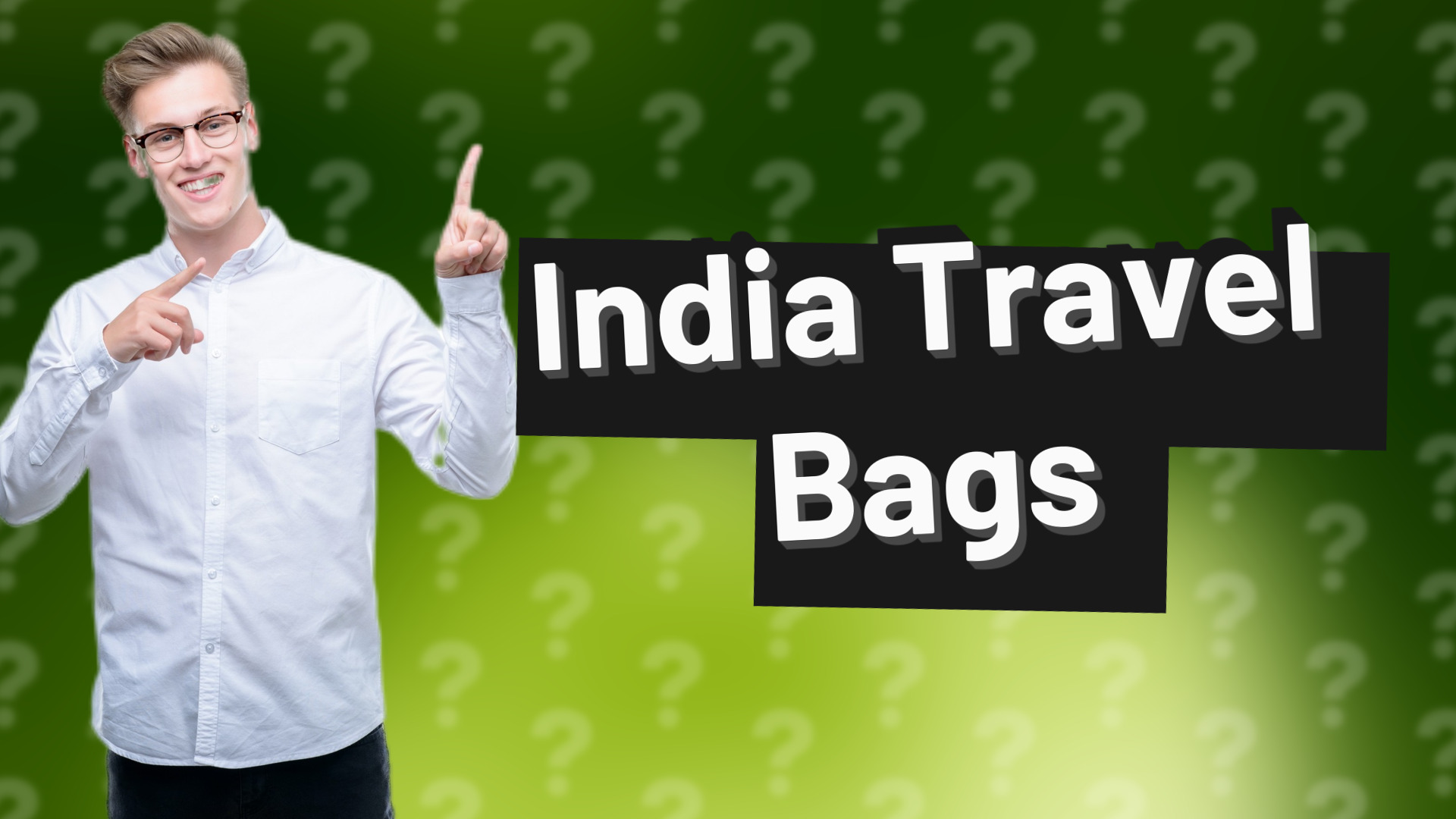 India Travel Bags