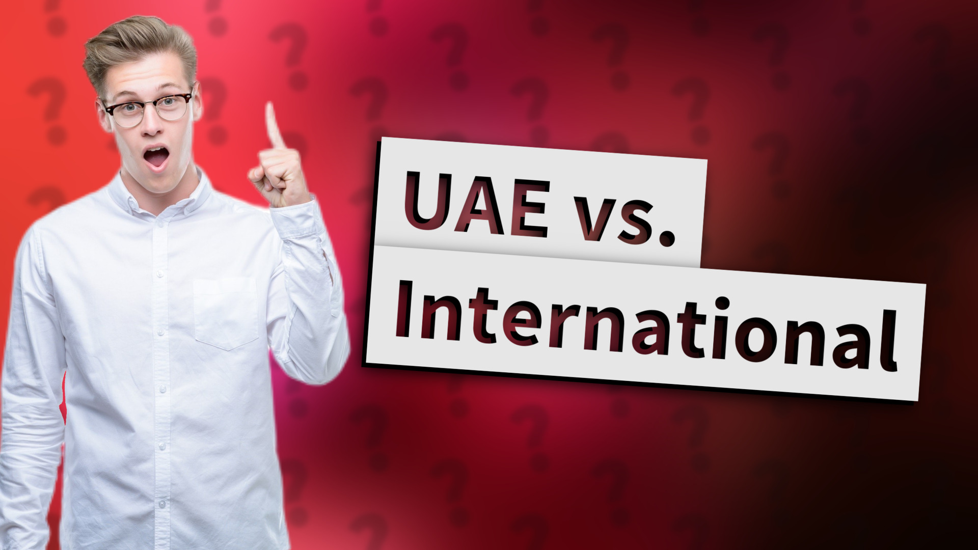 UAE vs. International
