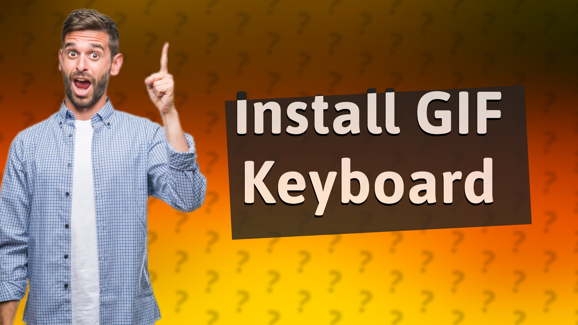 Install GIF Keyboard