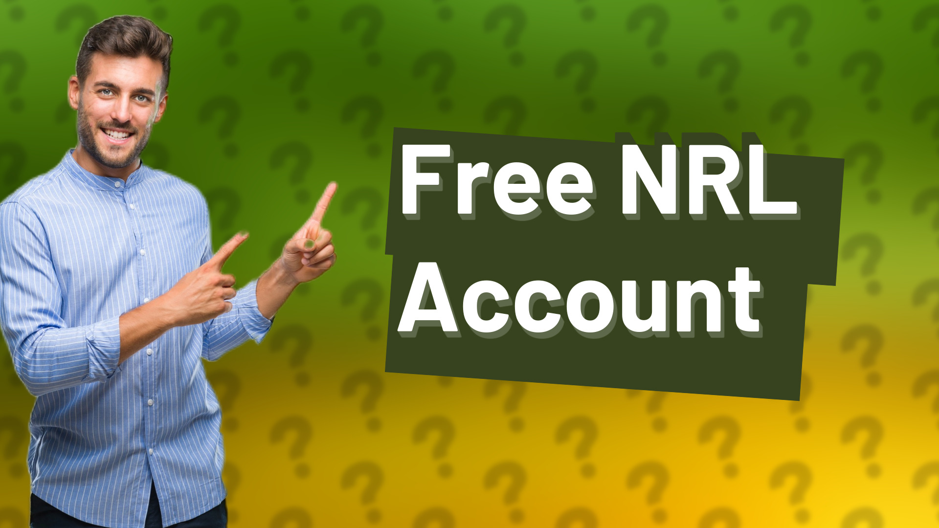 Free NRL Account