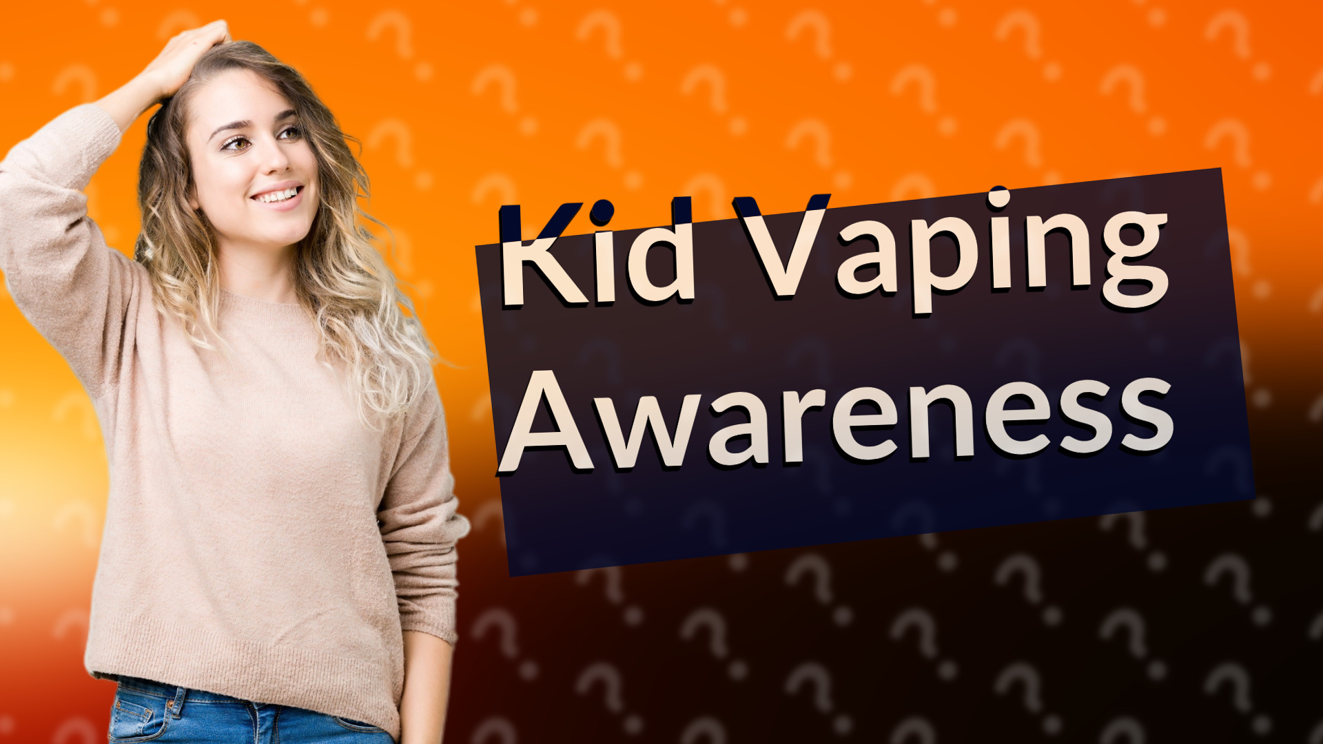 Kid Vaping Awareness