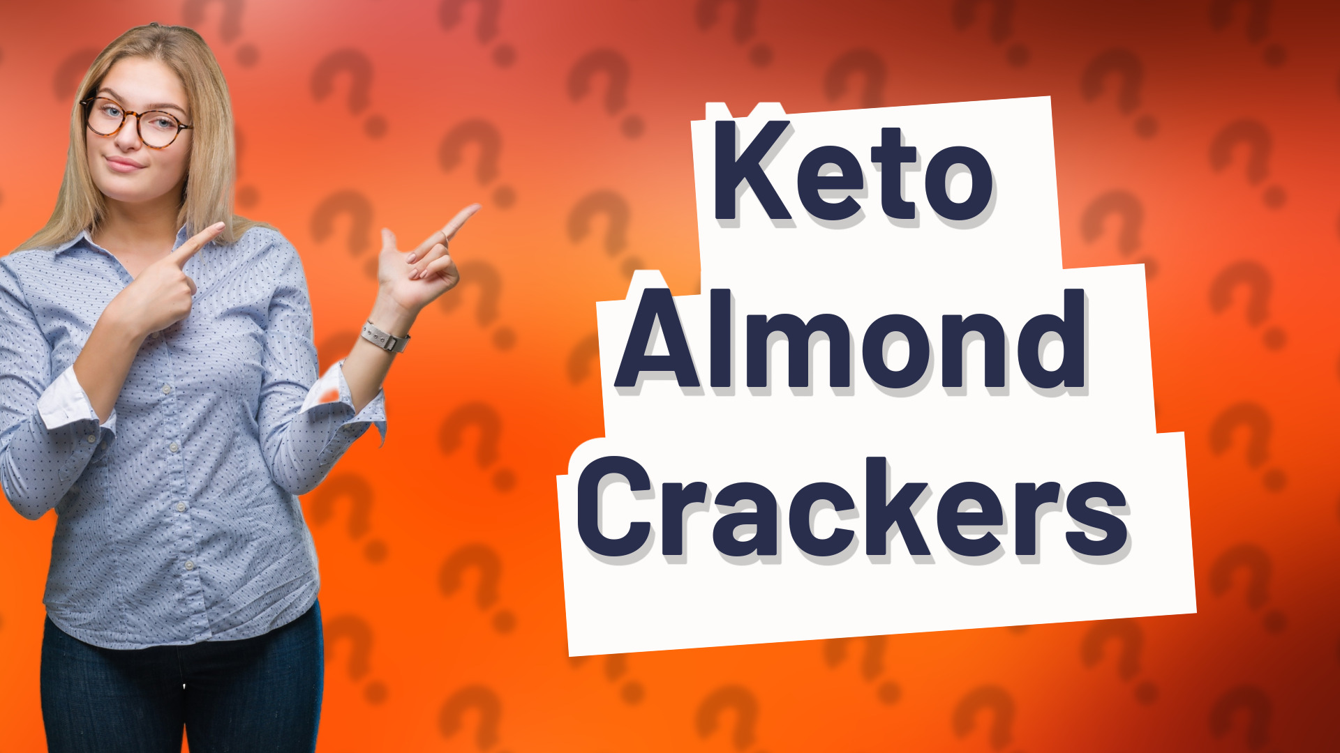 Keto Almond Crackers