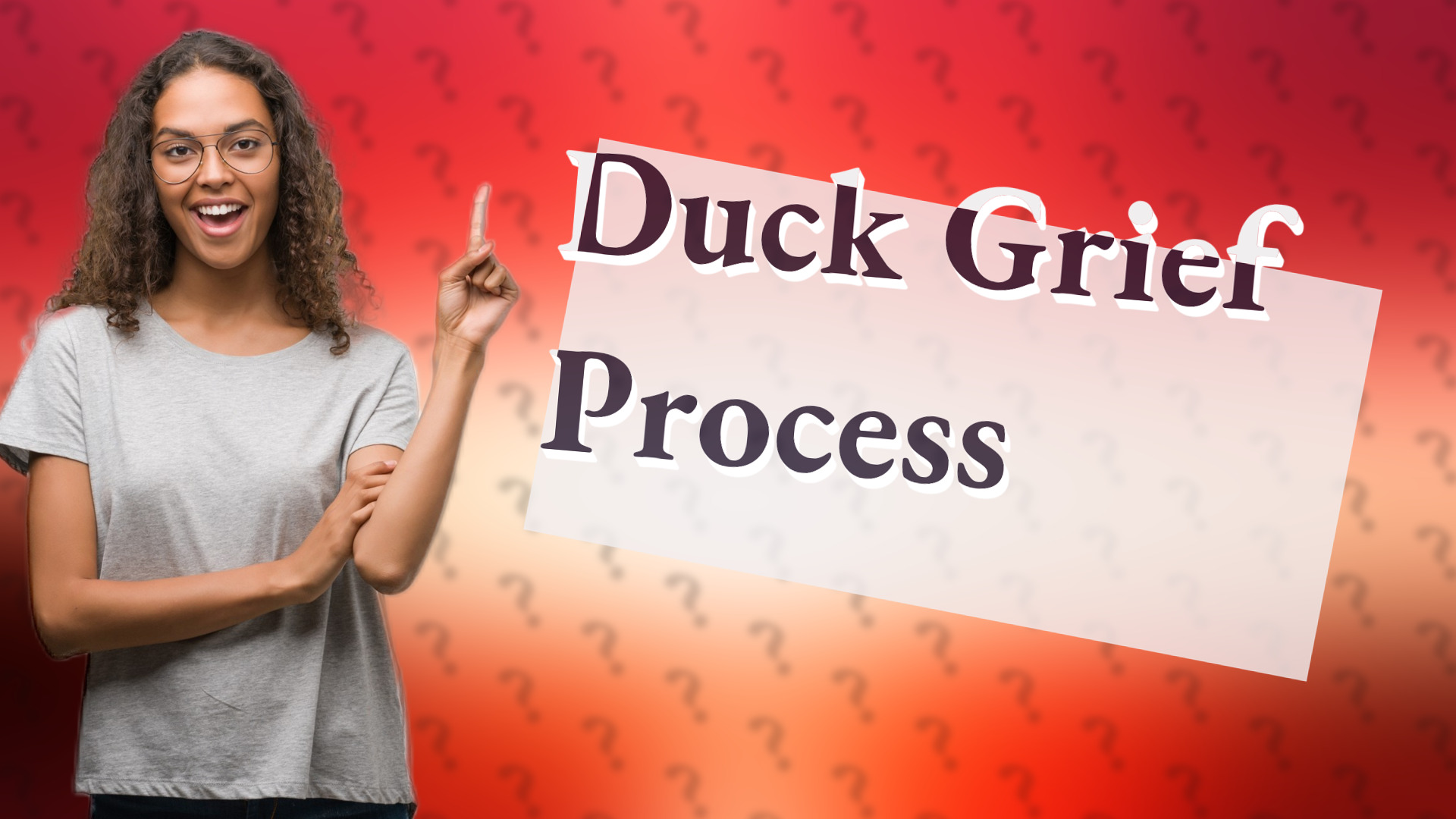 Duck Grief Process