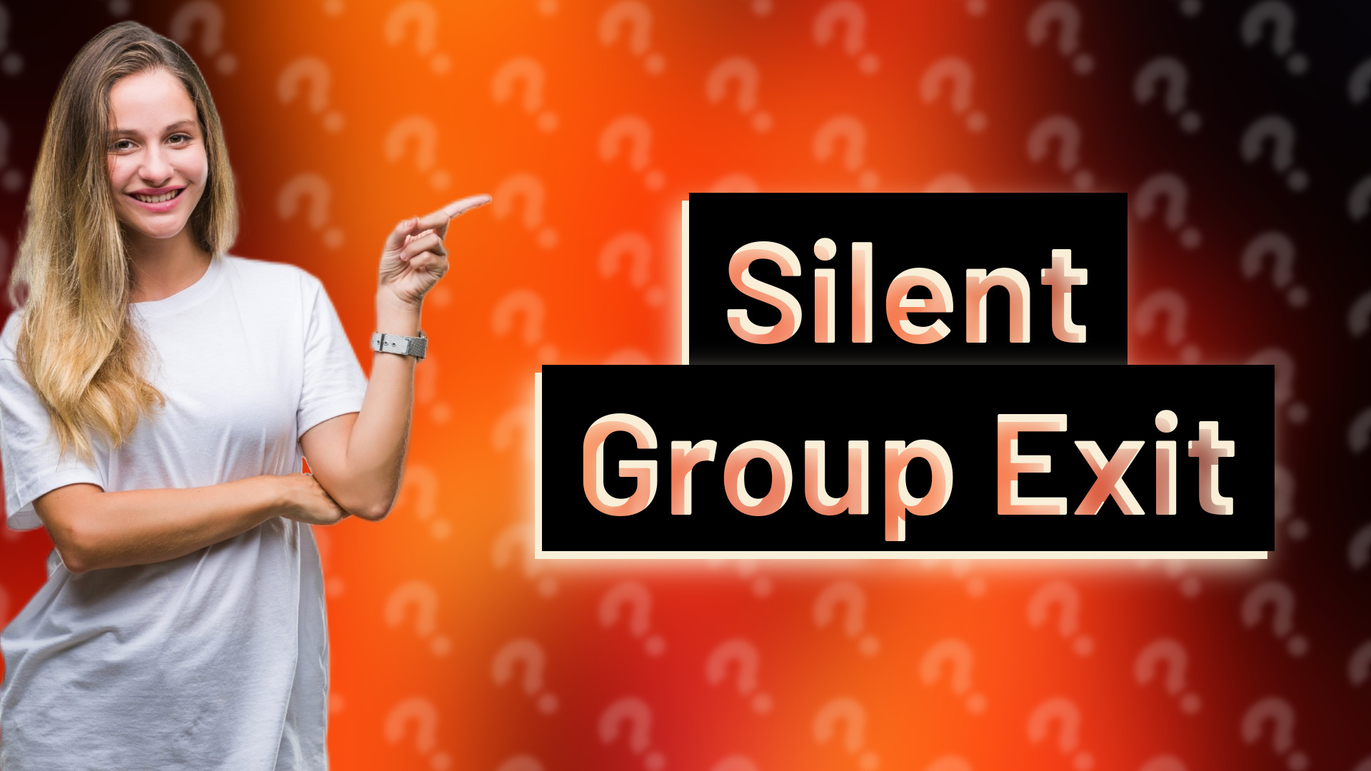 Silent Group Exit