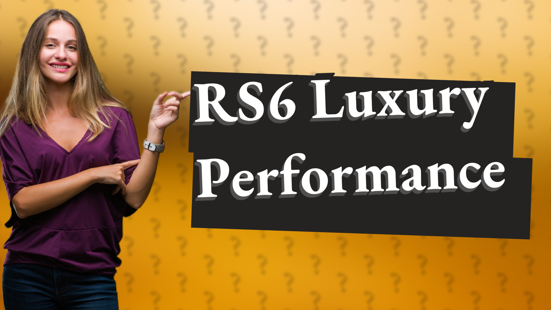 RS6 Luxury Performance