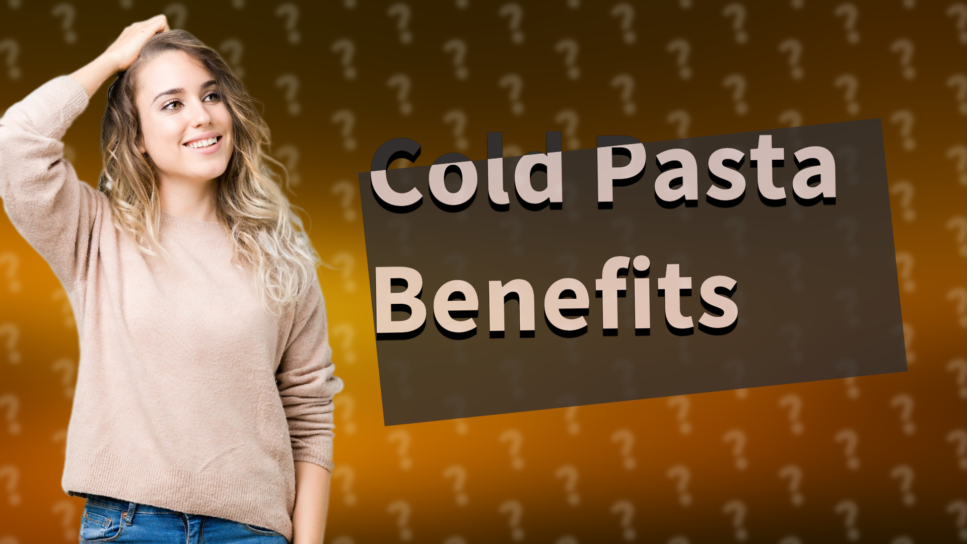 Cold Pasta Benefits