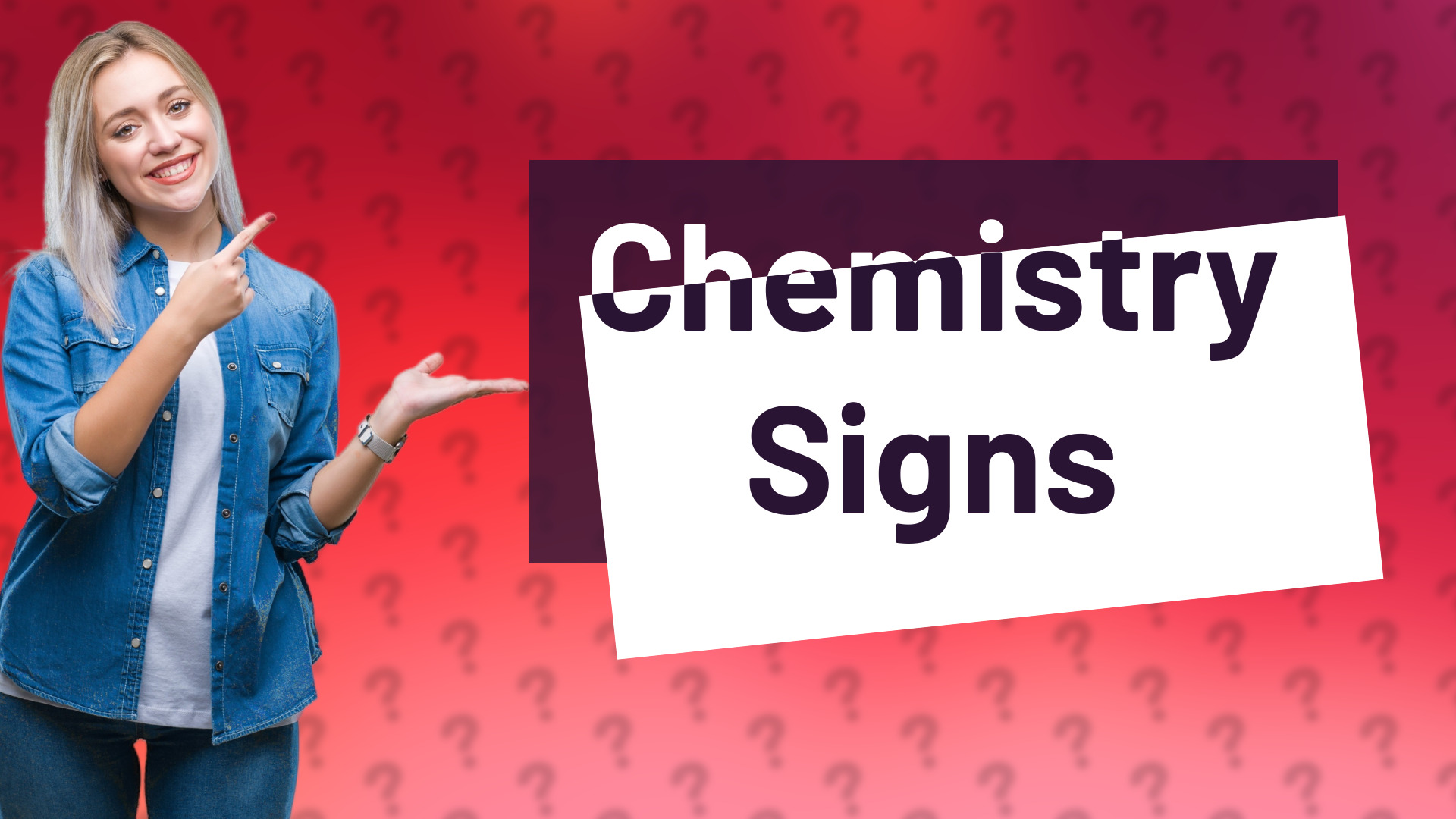 Chemistry Signs